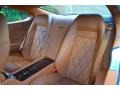 2006 Bentley Continental GT Saddle Interior Rear Seat Photo