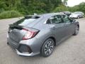 Modern Steel Metallic - Civic LX Hatchback Photo No. 5