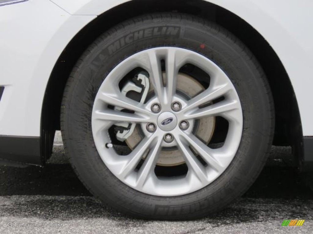 2018 Taurus SEL - Oxford White / Dune photo #4