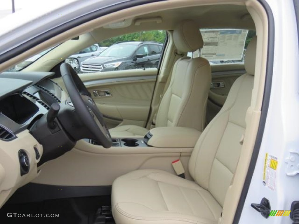 2018 Taurus SEL - Oxford White / Dune photo #8
