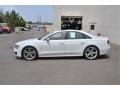 2013 Glacier White Metallic Audi S8 4.0 TFSI quattro Sedan  photo #3