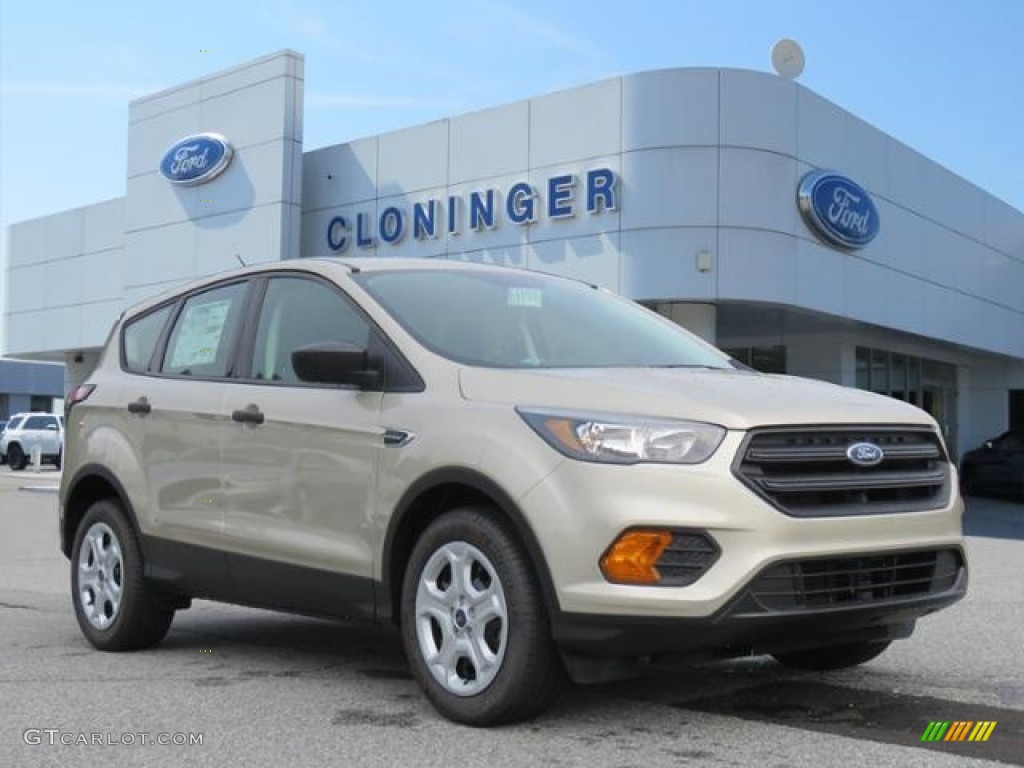 2018 Escape S - White Gold / Charcoal Black photo #1
