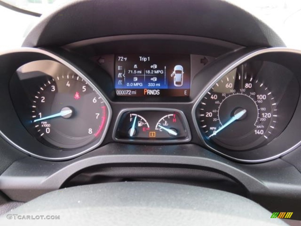 2018 Escape S - White Gold / Charcoal Black photo #11