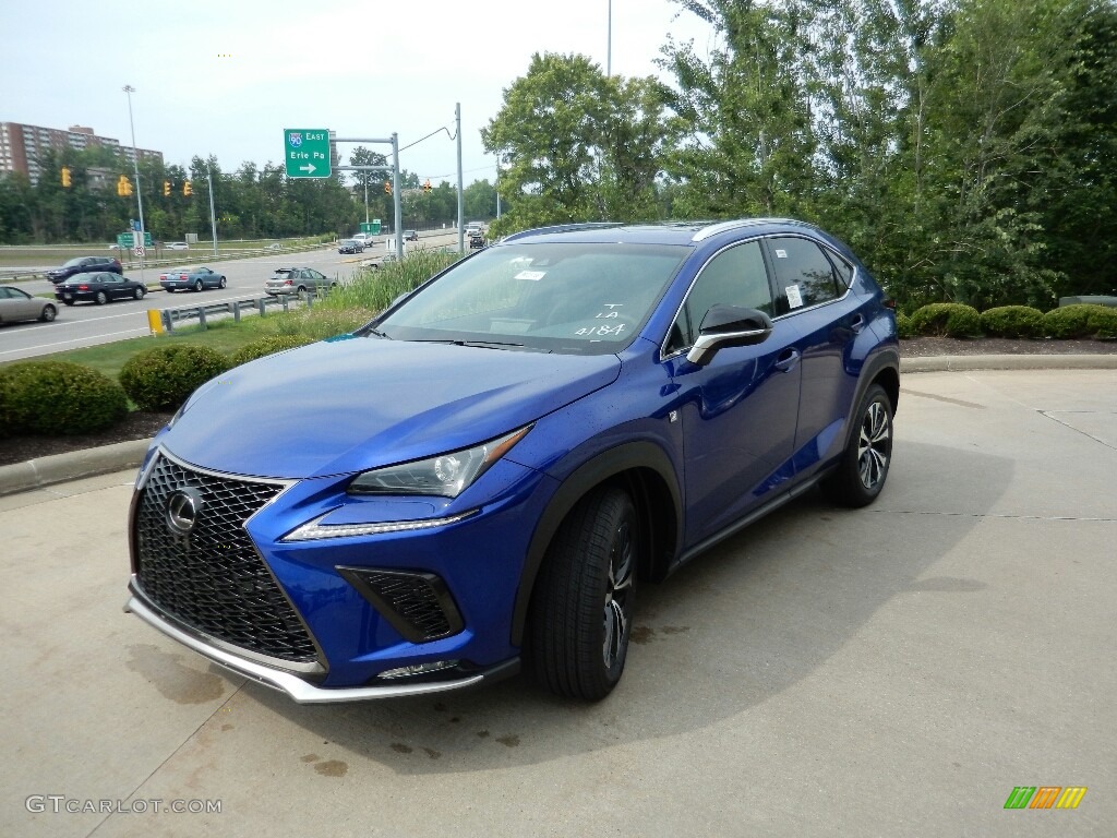 2019 NX 300 F Sport AWD - Sparkling Meteor Metallic / Black photo #1