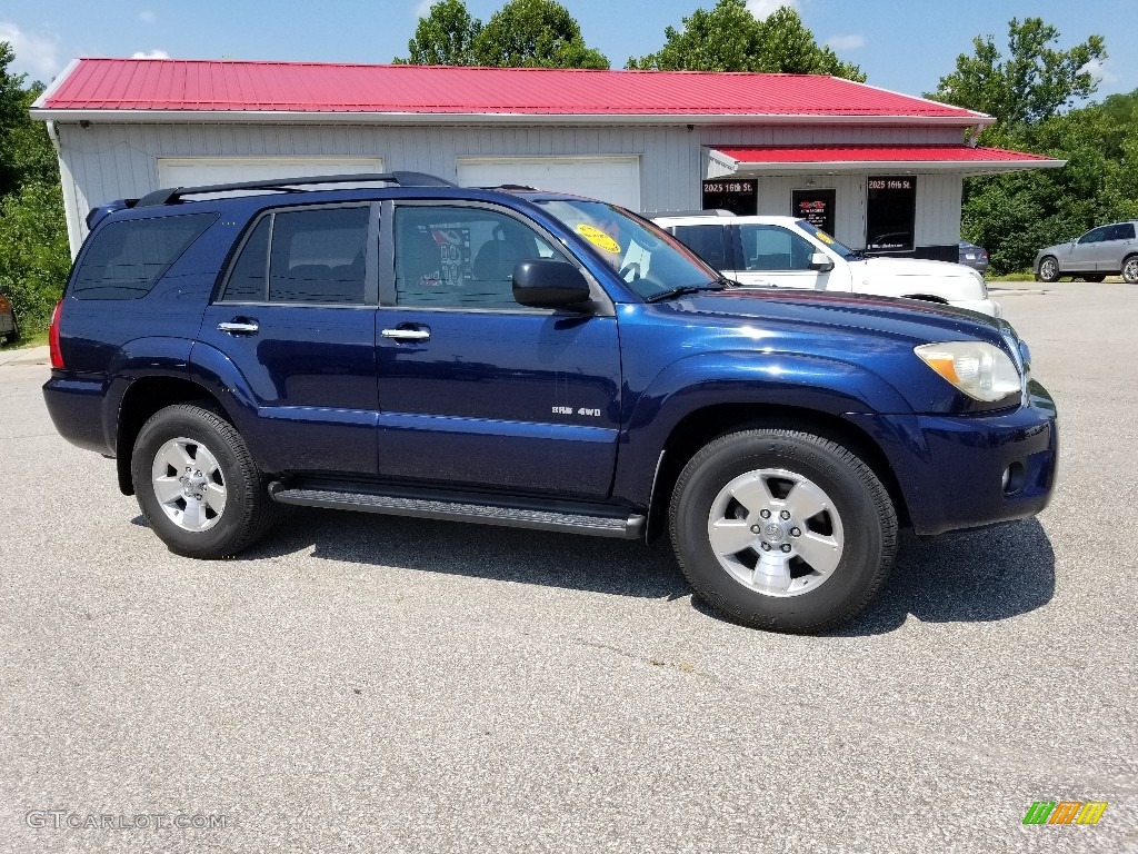 2007 4Runner SR5 4x4 - Nautical Blue Metallic / Stone photo #2