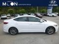 2018 Quartz White Pearl Hyundai Elantra SEL  photo #1