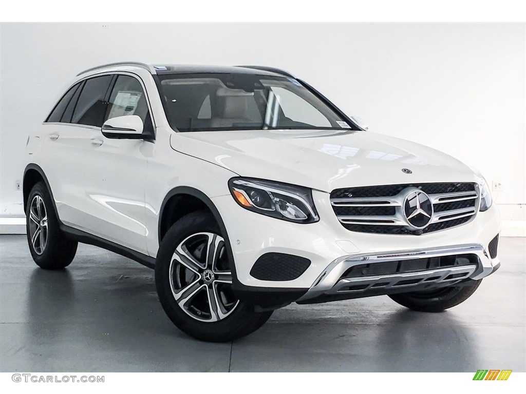 designo Diamond White Metallic 2018 Mercedes-Benz GLC 300 4Matic Exterior Photo #128609331