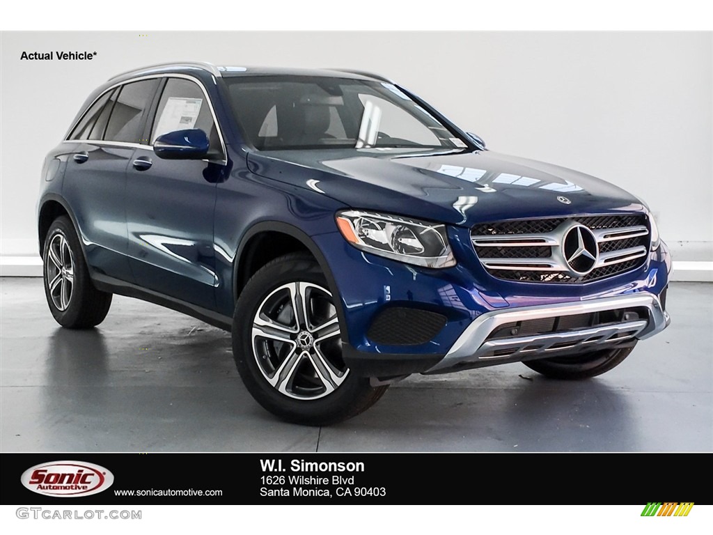 Brilliant Blue Metallic Mercedes-Benz GLC