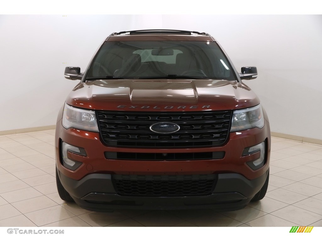 2016 Explorer Sport 4WD - Bronze Fire Metallic / Ebony Black photo #2