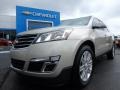 Champagne Silver Metallic - Traverse LT AWD Photo No. 2
