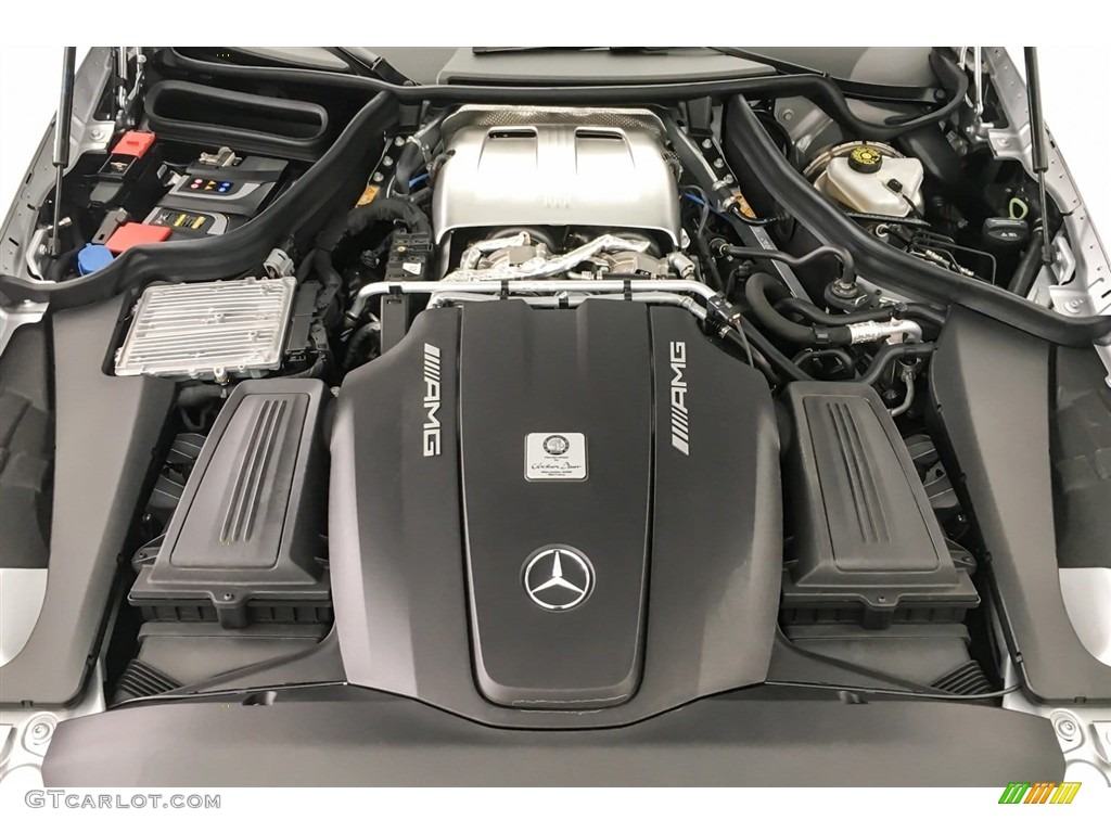 2018 Mercedes-Benz AMG GT C Roadster 4.0 Liter AMG Twin-Turbocharged DOHC 32-Valve VVT V8 Engine Photo #128612475