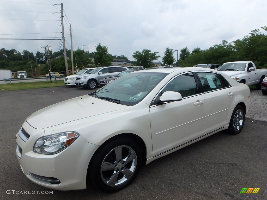 2011 Malibu LT - White Diamond Tricoat / Titanium photo #1
