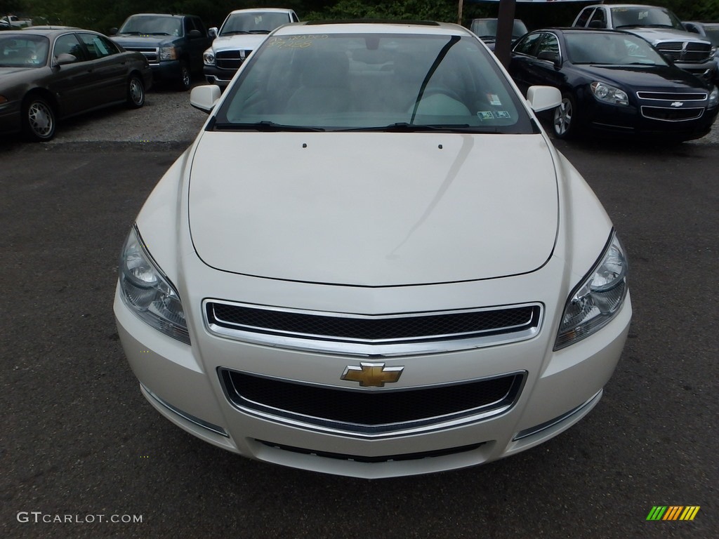 2011 Malibu LT - White Diamond Tricoat / Titanium photo #6