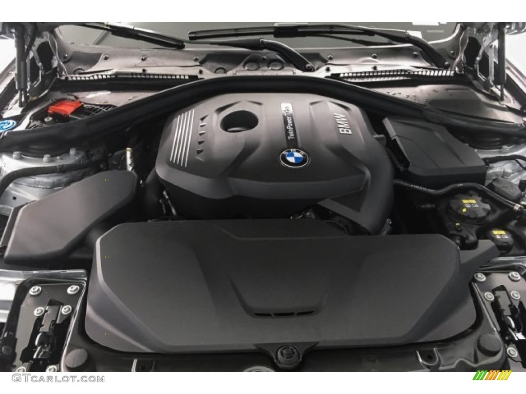 2018 3 Series 330i Sedan - Glacier Silver Metallic / Black photo #7