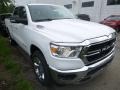 2019 Bright White Ram 1500 Big Horn Quad Cab 4x4  photo #9