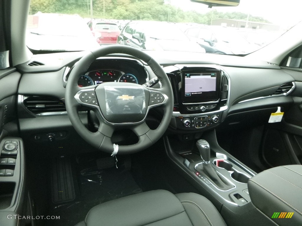 Jet Black Interior 2019 Chevrolet Traverse Premier AWD Photo #128618064