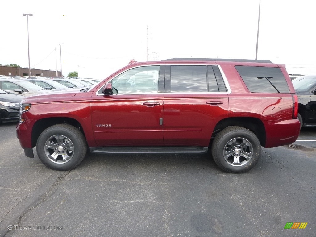 Siren Red Tintcoat 2019 Chevrolet Tahoe LS 4WD Exterior Photo #128621358