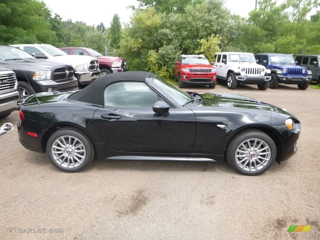 Black 2019 Fiat 124 Spider Classica Roadster Exterior Photo #128623195