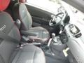 Nero (Black) 2018 Fiat 500 Pop Cabrio Interior Color
