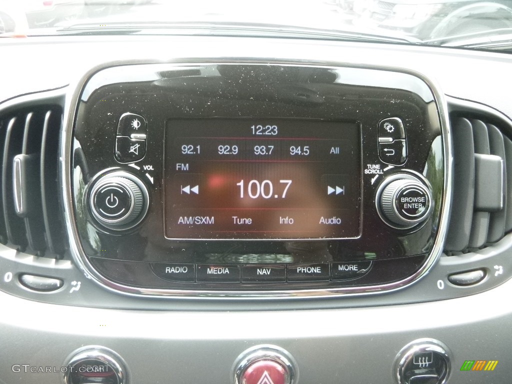 2018 Fiat 500 Pop Cabrio Controls Photo #128623809