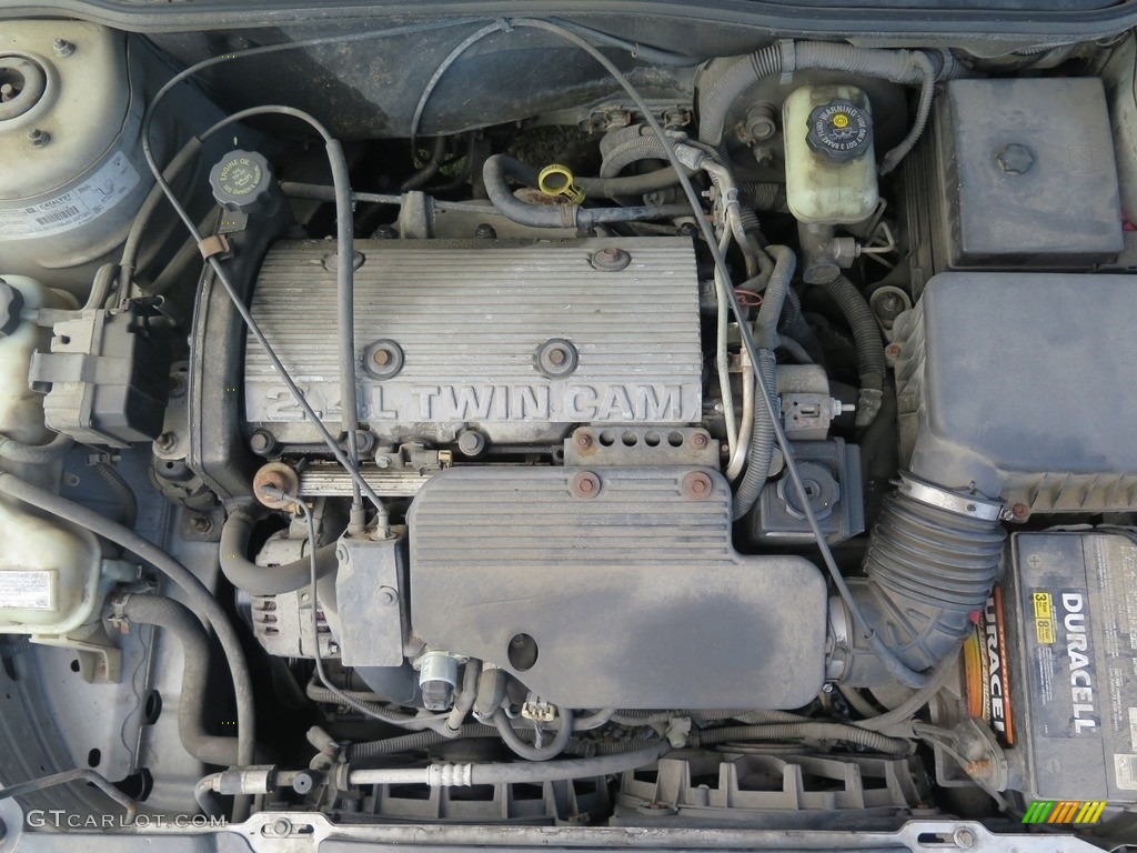 2001 Grand Am SE Sedan - Galaxy Silver Metallic / Dark Pewter photo #24