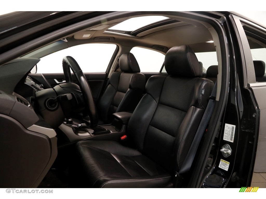 2012 TSX Technology Sedan - Crystal Black Pearl / Ebony photo #5