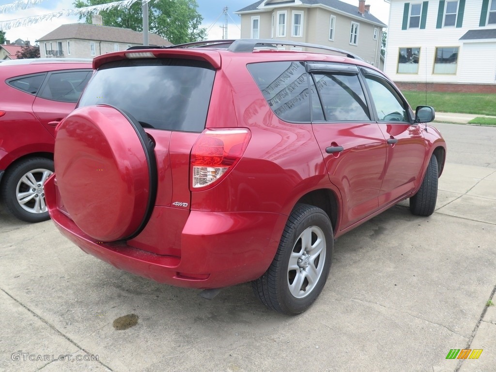 2008 RAV4 4WD - Barcelona Red Pearl / Ash photo #7