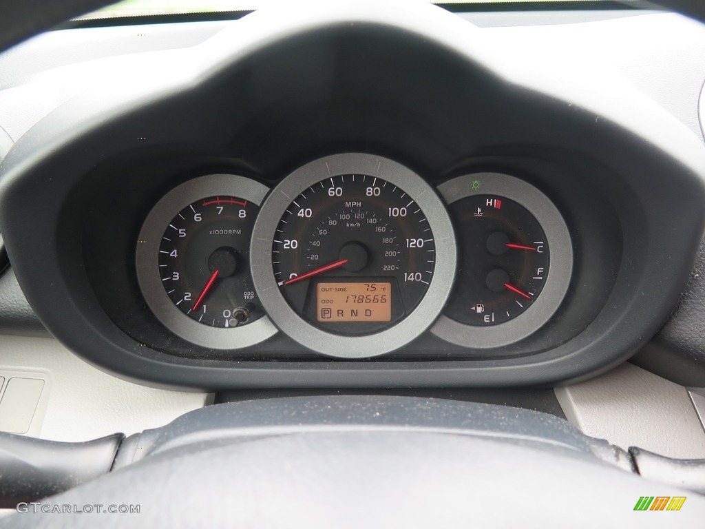 2008 RAV4 4WD - Barcelona Red Pearl / Ash photo #13