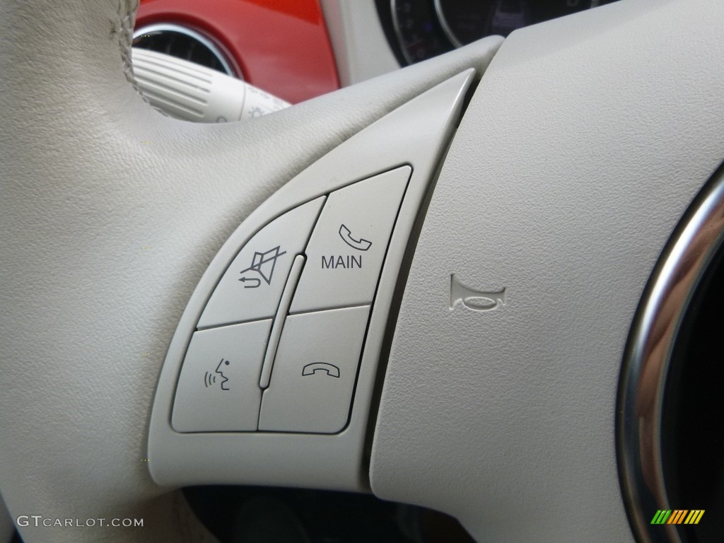2018 Fiat 500 Pop Cabrio Steering Wheel Photos