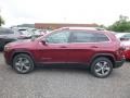 2019 Velvet Red Pearl Jeep Cherokee Limited 4x4  photo #2