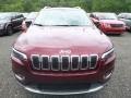 2019 Velvet Red Pearl Jeep Cherokee Limited 4x4  photo #8