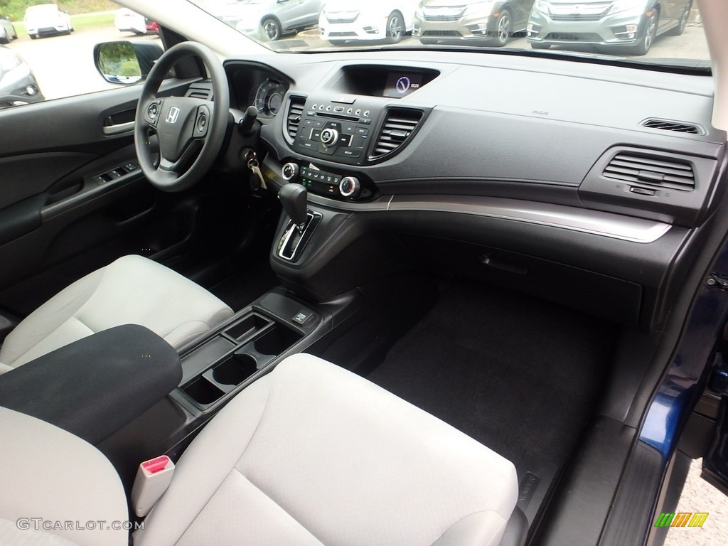 2015 CR-V LX AWD - Obsidian Blue Pearl / Black photo #12