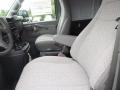 2018 Chevrolet Express Medium Pewter Interior Front Seat Photo