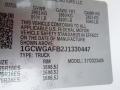Summit White - Express 2500 Cargo WT Photo No. 16