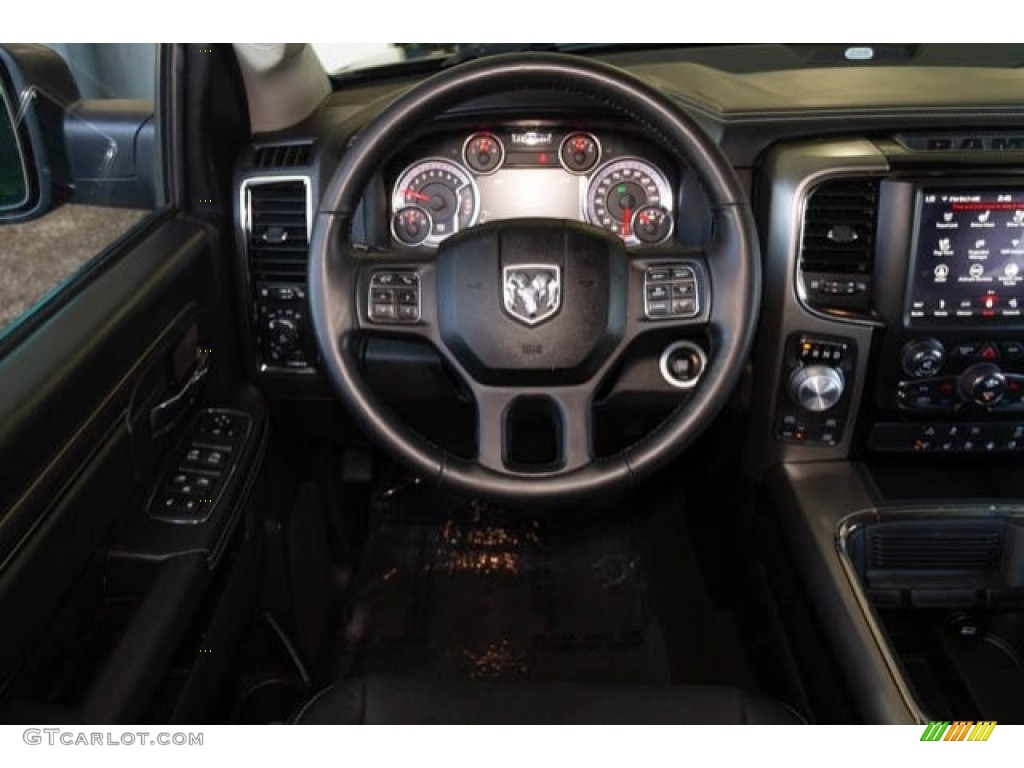 2018 1500 Night Crew Cab 4x4 - Granite Crystal Metallic / Black photo #5