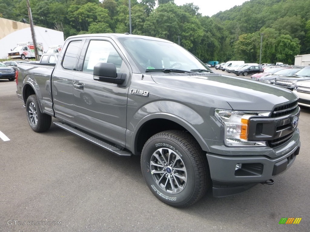 2018 F150 XLT SuperCab 4x4 - Lead Foot / Black photo #3