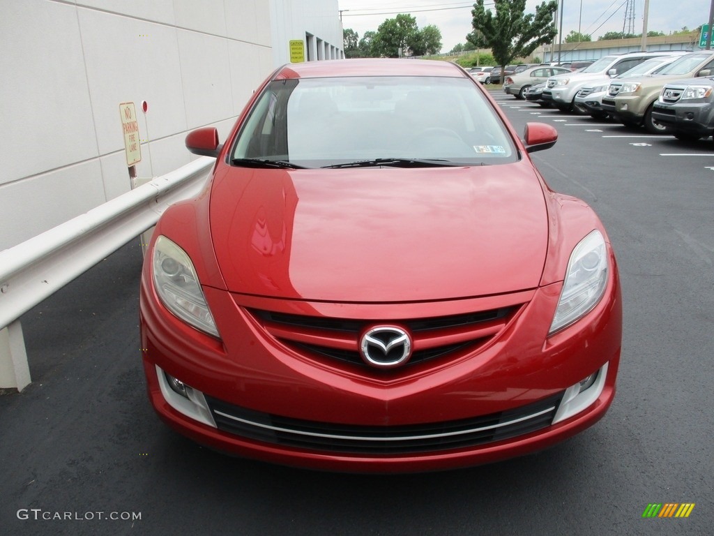 2010 MAZDA6 i Touring Sedan - Sangria Red Mica / Black photo #8