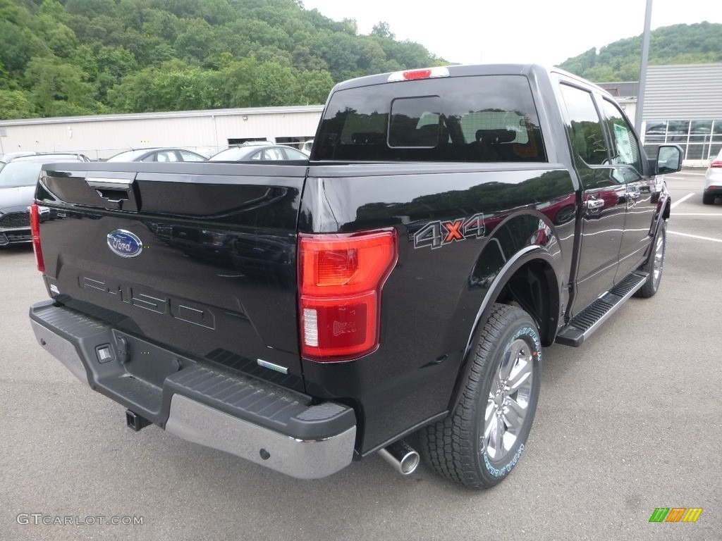 2018 F150 Lariat SuperCrew 4x4 - Shadow Black / Black photo #2