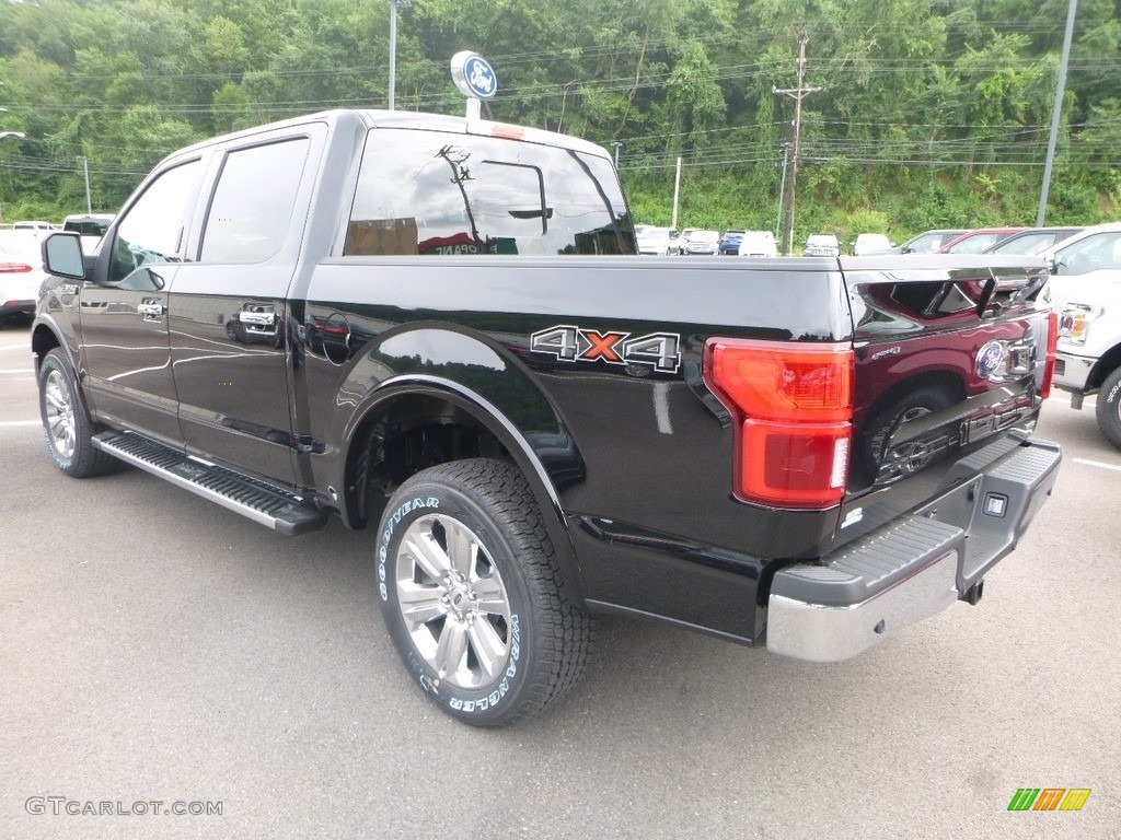 2018 F150 Lariat SuperCrew 4x4 - Shadow Black / Black photo #6