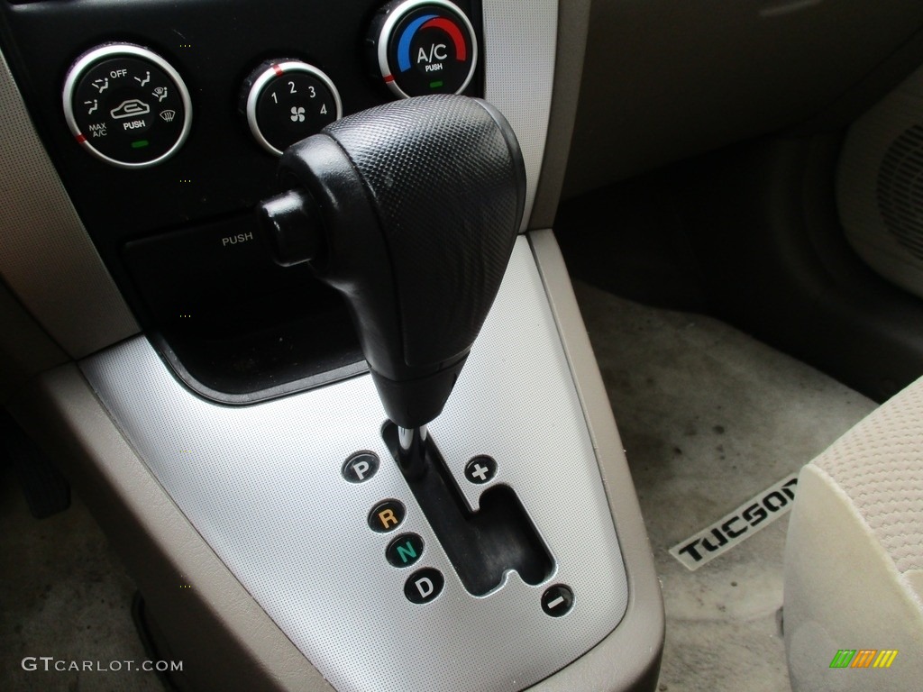 2008 Tucson SE 4WD - Platinum Silver / Beige photo #14