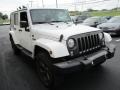 2017 Bright White Jeep Wrangler Unlimited Freedom Edition 4x4  photo #7