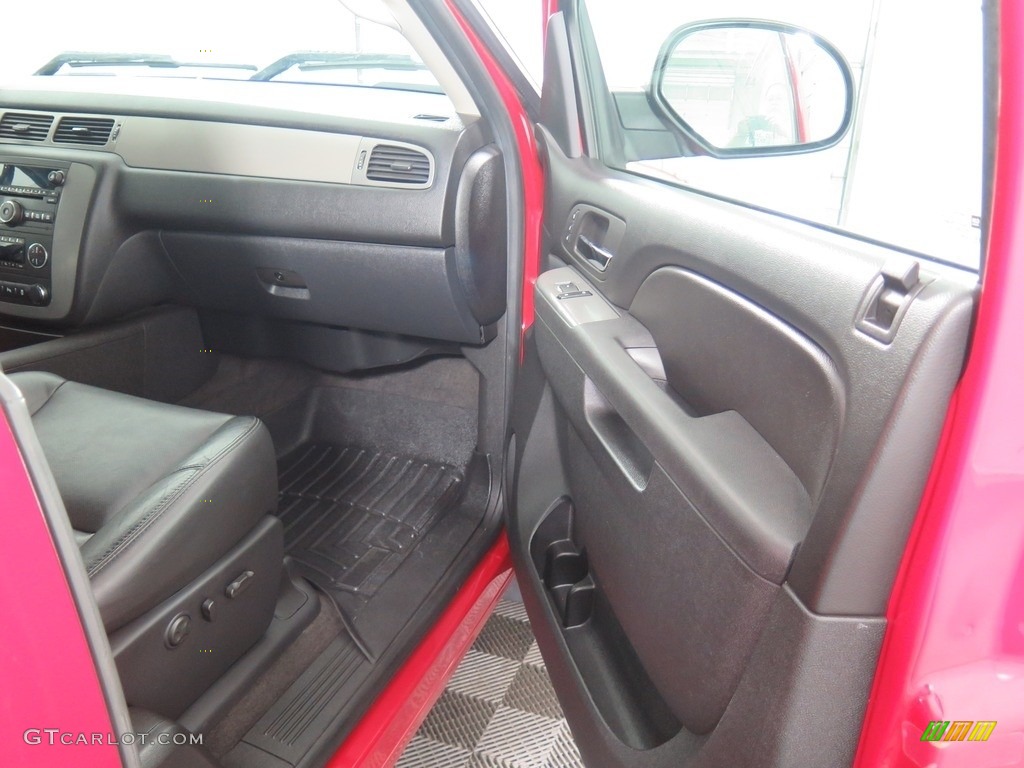 2013 Silverado 1500 LTZ Extended Cab 4x4 - Victory Red / Light Titanium/Dark Titanium photo #25