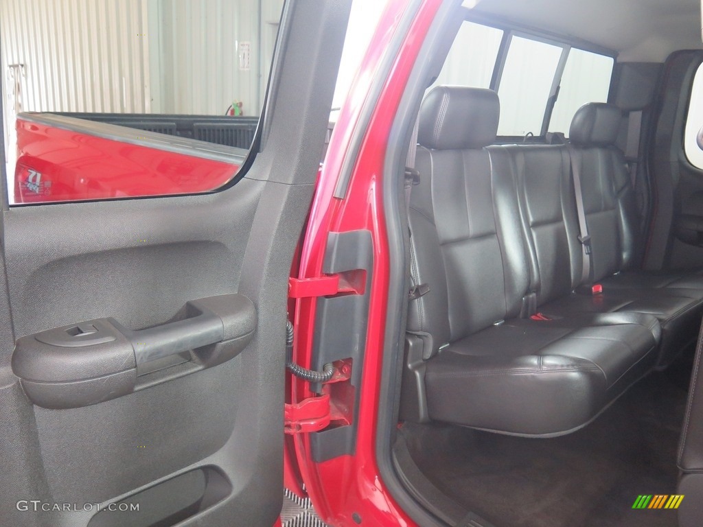 2013 Silverado 1500 LTZ Extended Cab 4x4 - Victory Red / Light Titanium/Dark Titanium photo #26