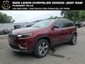 2019 Velvet Red Pearl Jeep Cherokee Limited 4x4  photo #1