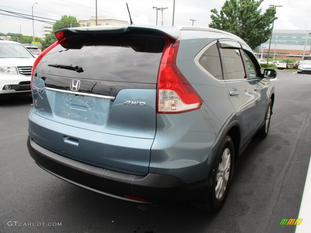 2013 CR-V EX-L AWD - Mountain Air Metallic / Beige photo #5