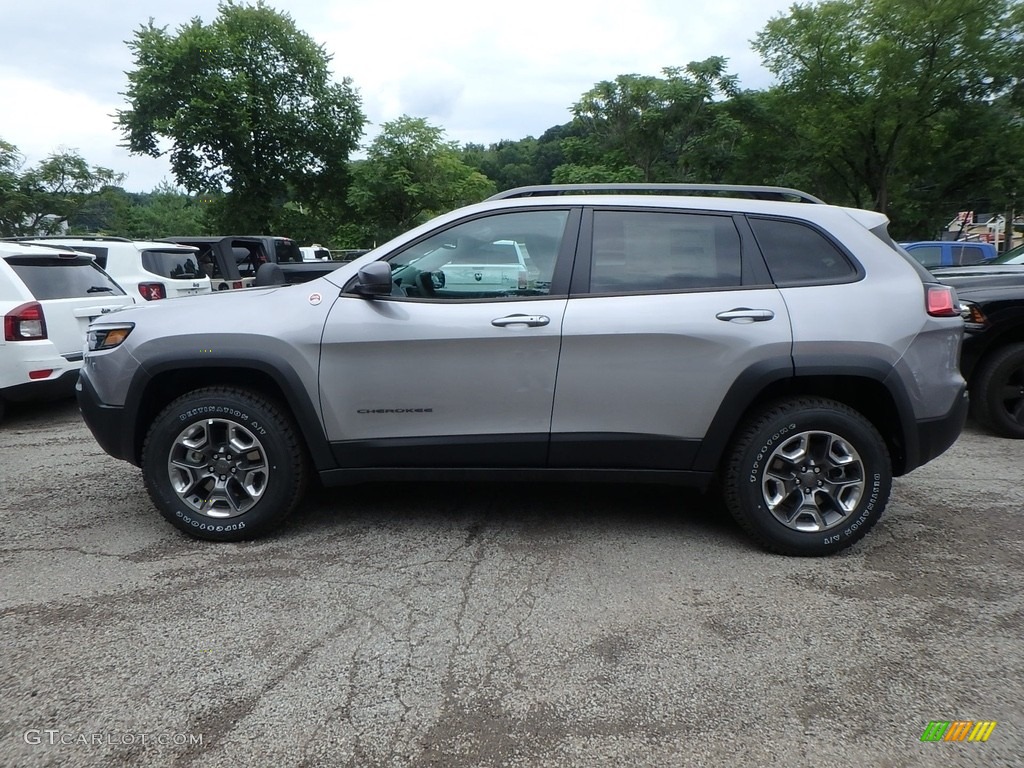 Billet Silver Metallic 2019 Jeep Cherokee Trailhawk 4x4 Exterior Photo #128630427