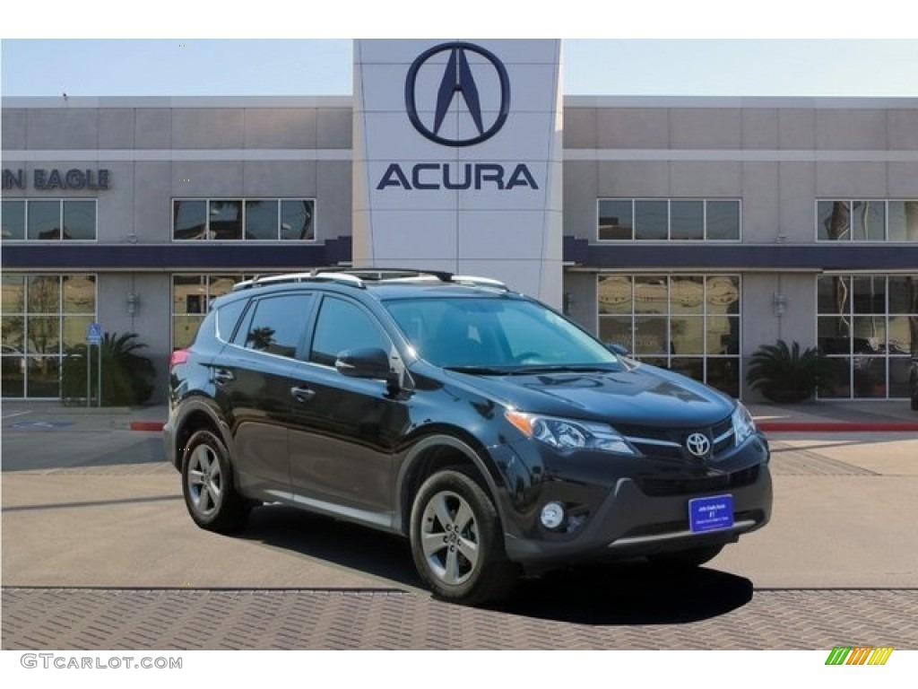 2015 RAV4 XLE - Black / Ash photo #1