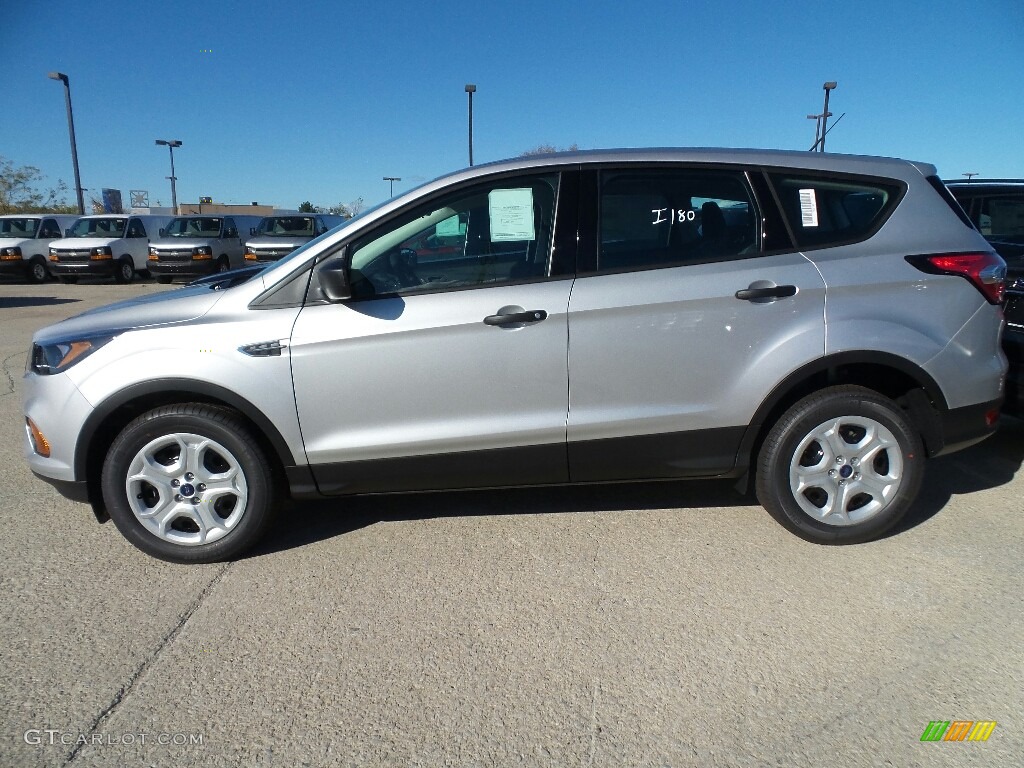 2018 Escape S - Ingot Silver / Charcoal Black photo #3