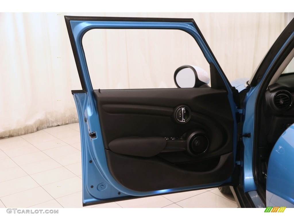 2015 Cooper Hardtop 4 Door - Electric Blue Metallic / Carbon Black photo #4