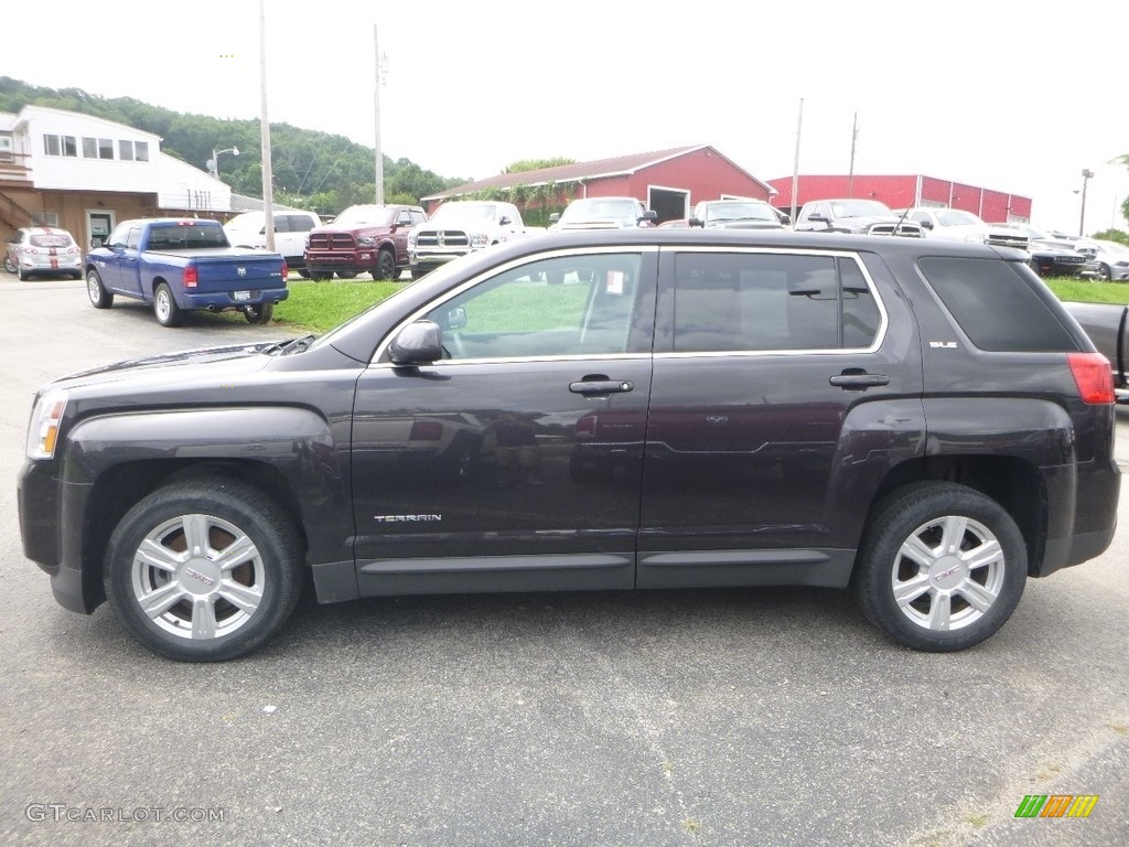2014 Terrain SLE AWD - Carbon Black Metallic / Jet Black photo #2